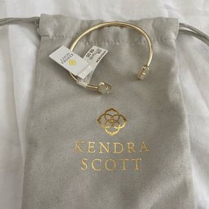 Kendra Scott gold cuff bracelet